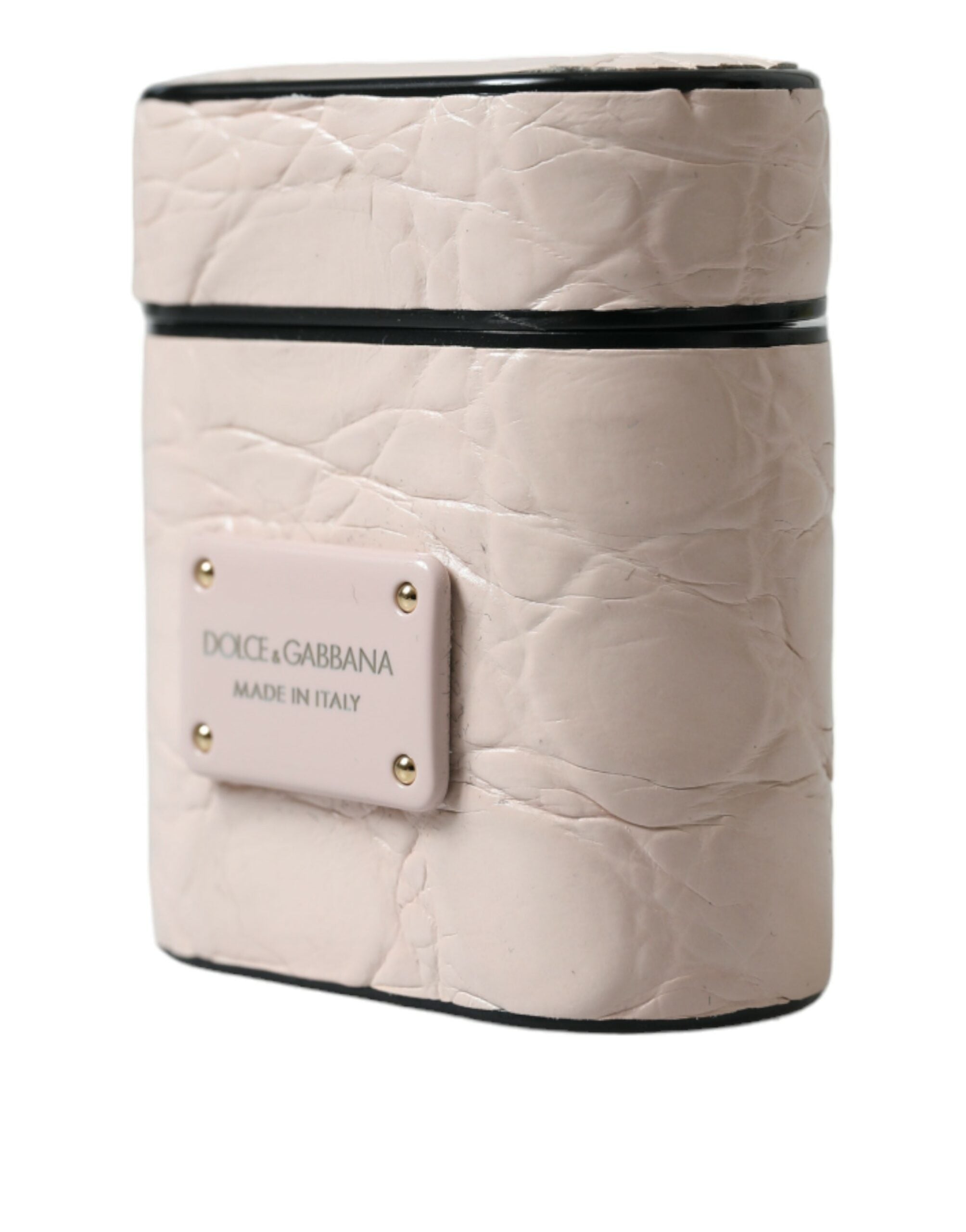 Dolce & Gabbana Elegant Light Leather Airpod Pink Case