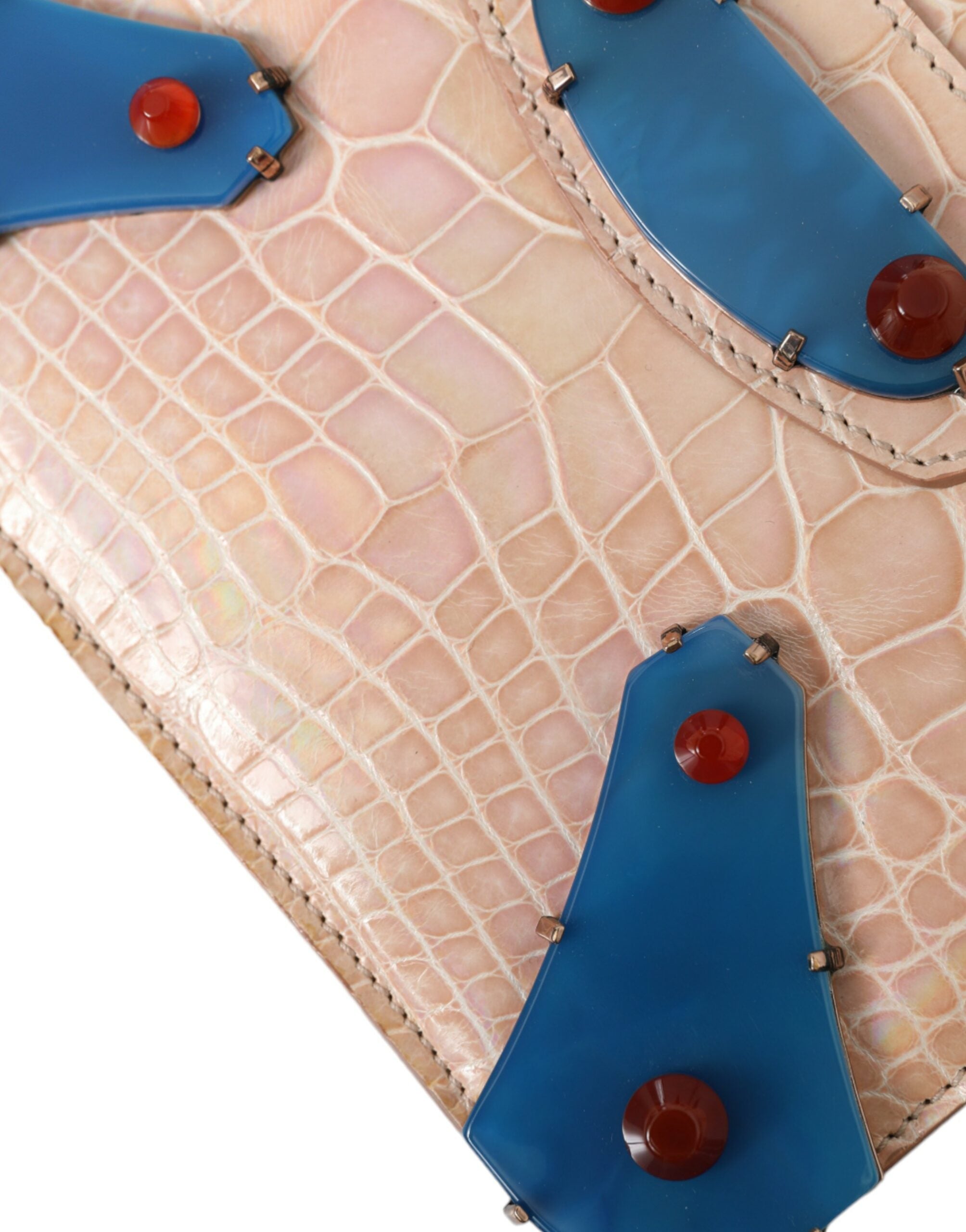 Balenciaga Elegant Mini Chain Clutch For Evening Beige Elegance