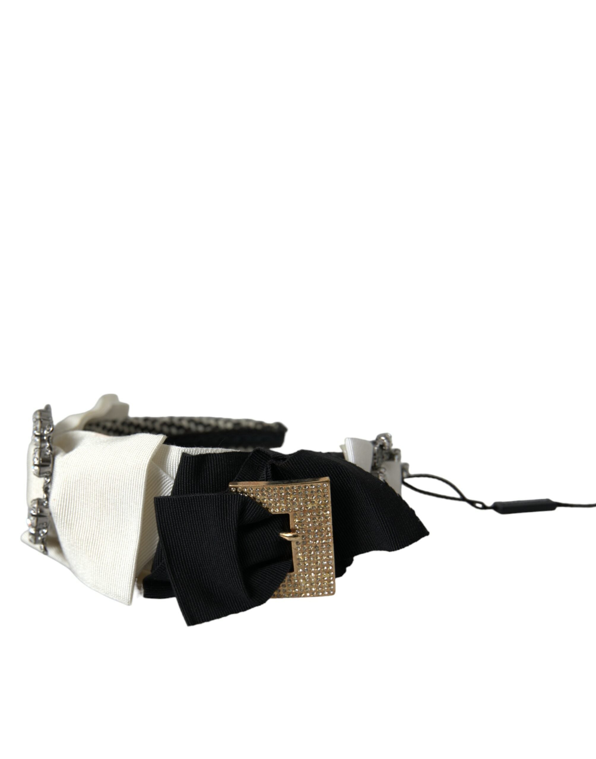 Dolce & Gabbana Crystal Embellished Women Headband Multicolor Diadem