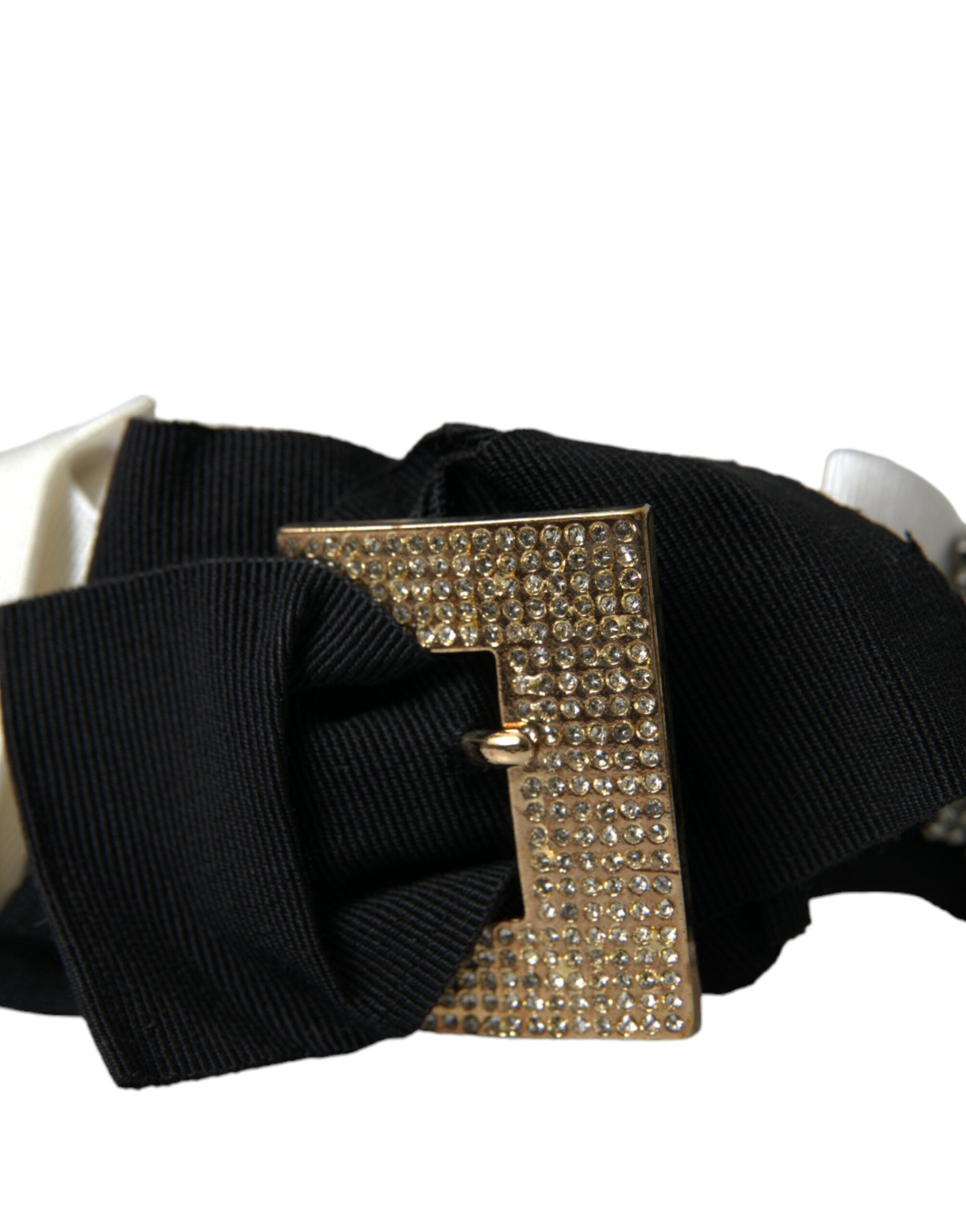 Dolce & Gabbana Crystal Embellished Women Headband Multicolor Diadem