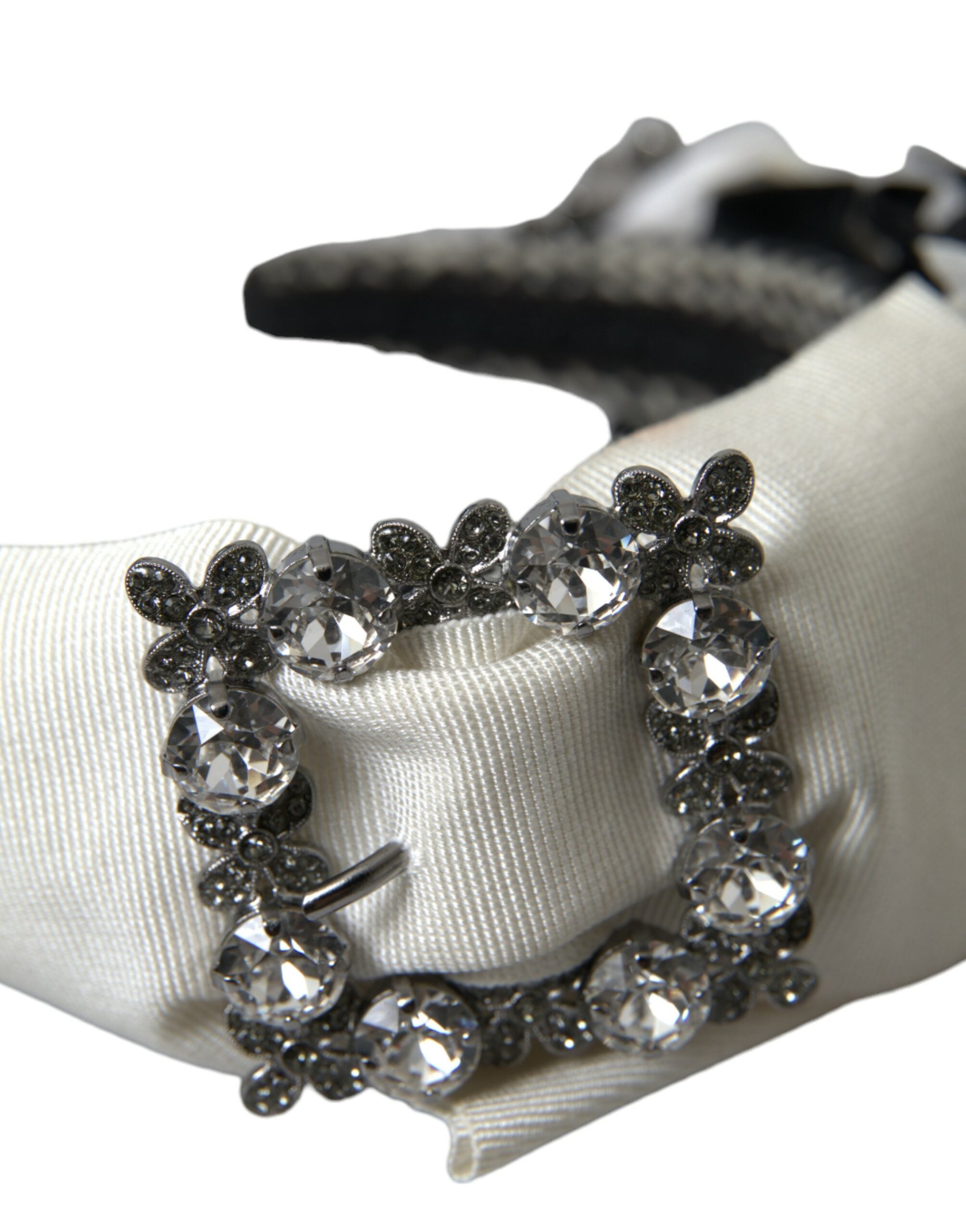 Dolce & Gabbana Crystal Embellished Women Headband Multicolor Diadem