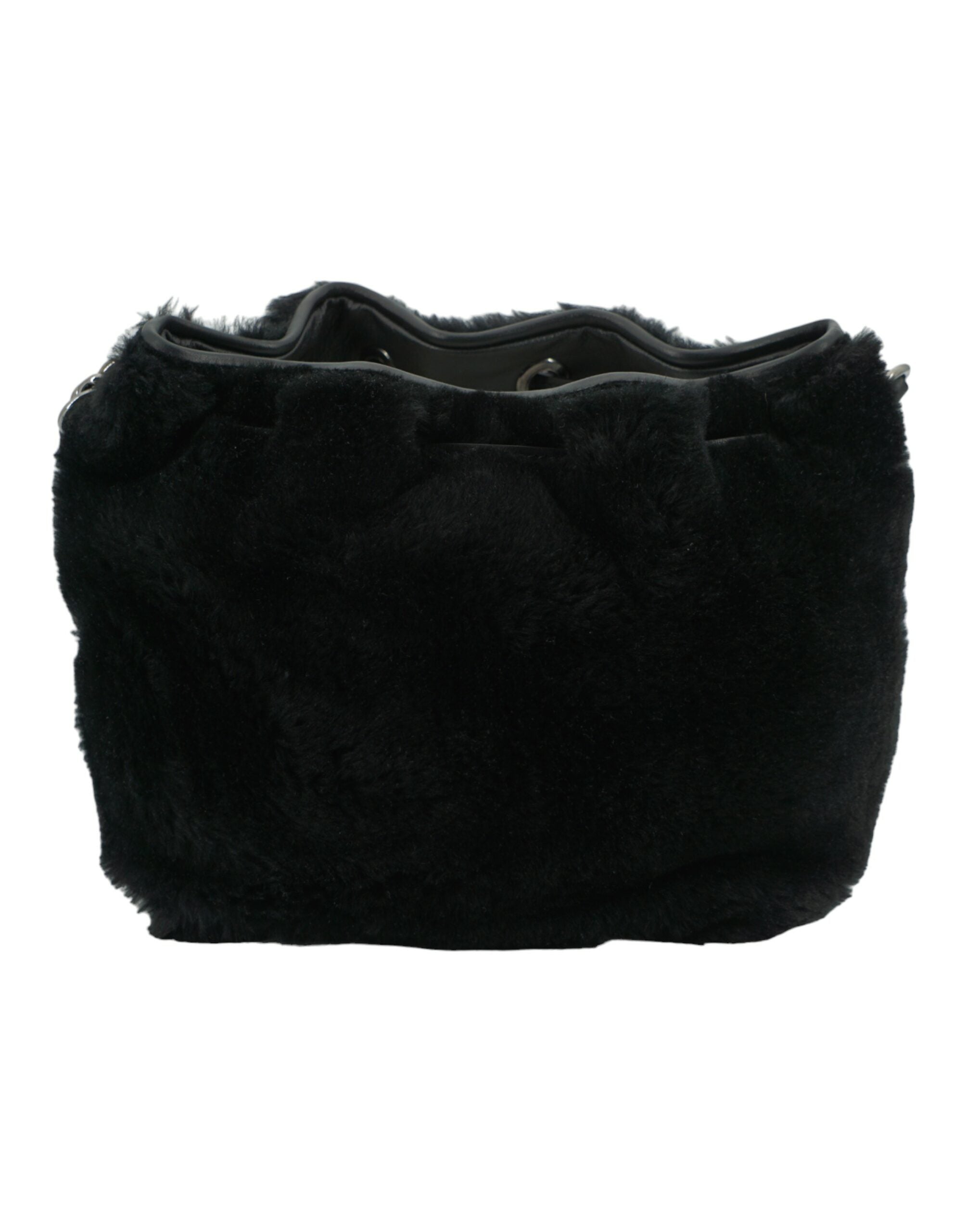 Jimmy Choo Black Leather Top Handle And Shoulder Bag