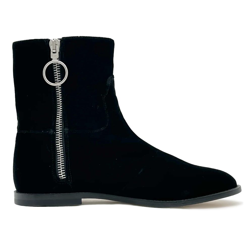 Off- Leather Di Calfskin White Black Boot