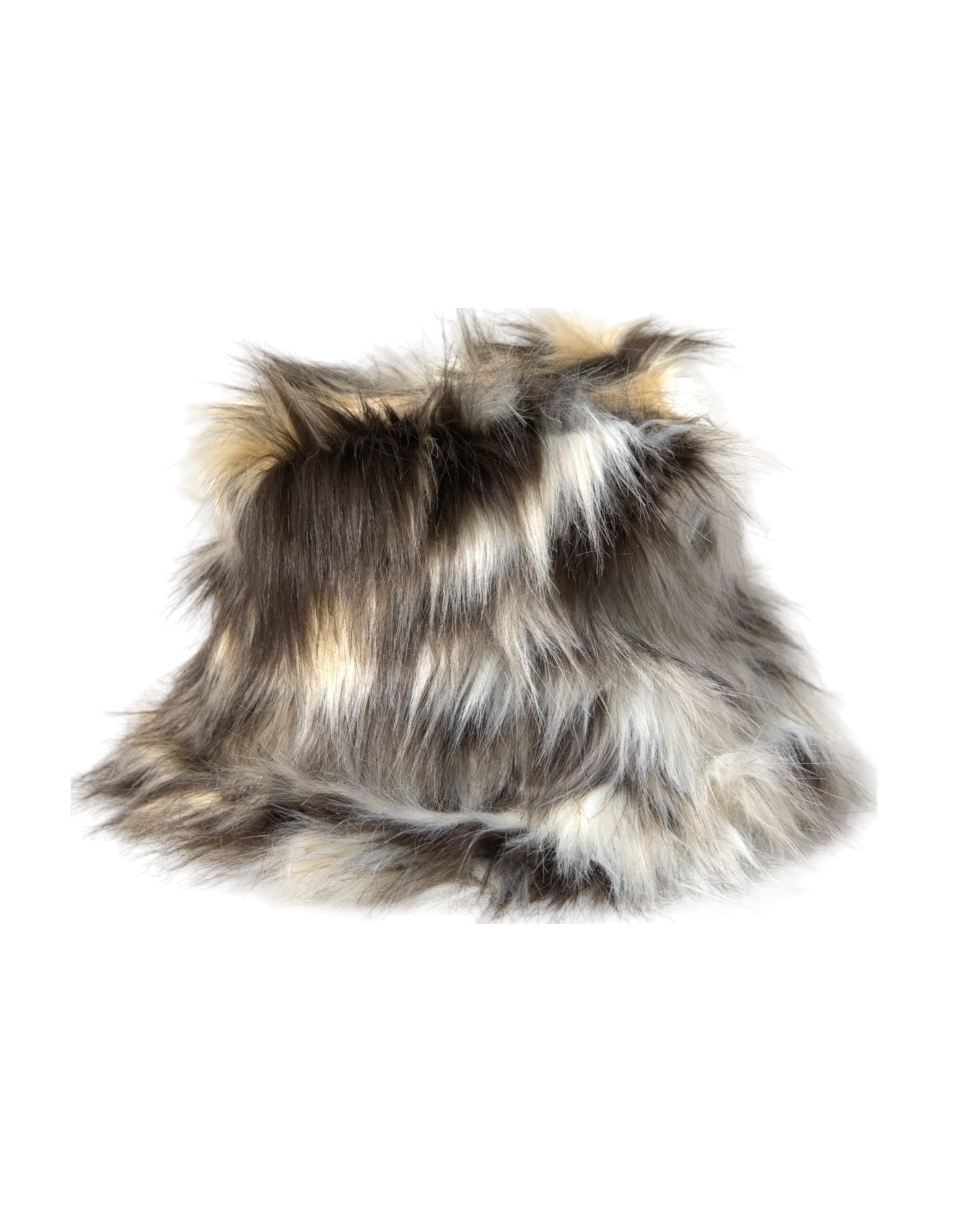 Dolce & Gabbana Acrylic Fur Women Bucket Multicolor Hat