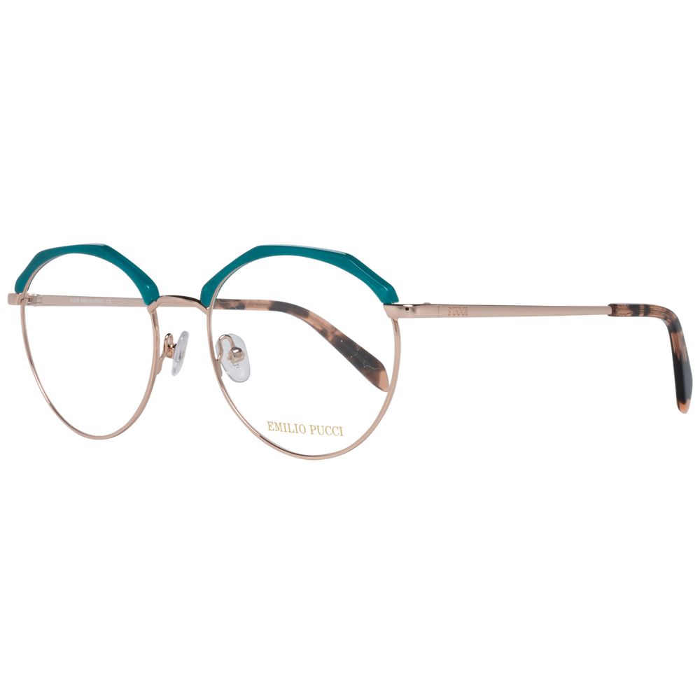Emilio Pucci Turquoise Women Optical Frame
