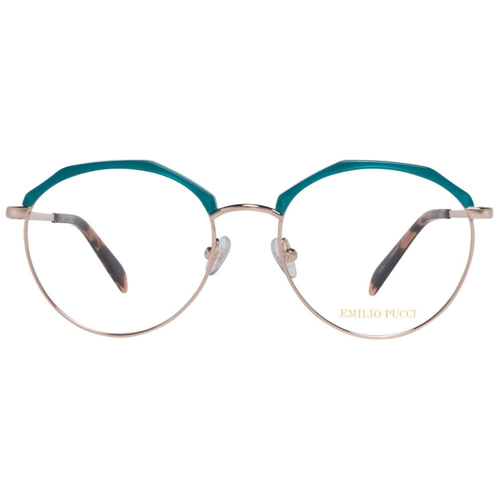 Emilio Pucci Turquoise Women Optical Frame