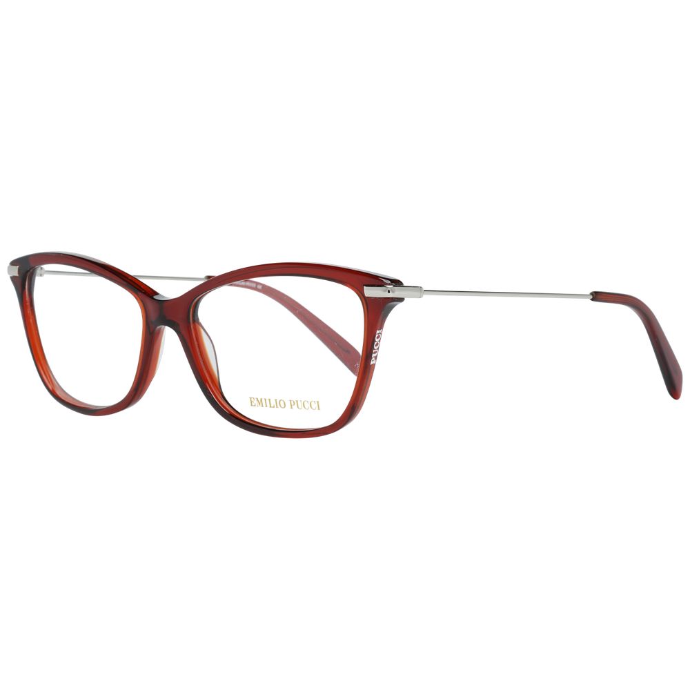 Emilio Pucci Red Women Optical Frame