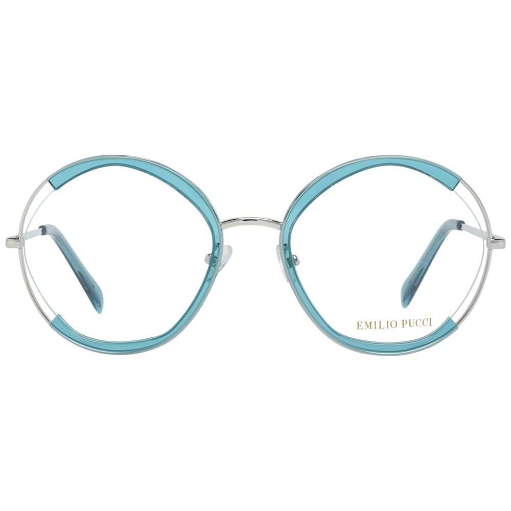 Emilio Pucci Turquoise Women Optical Frame