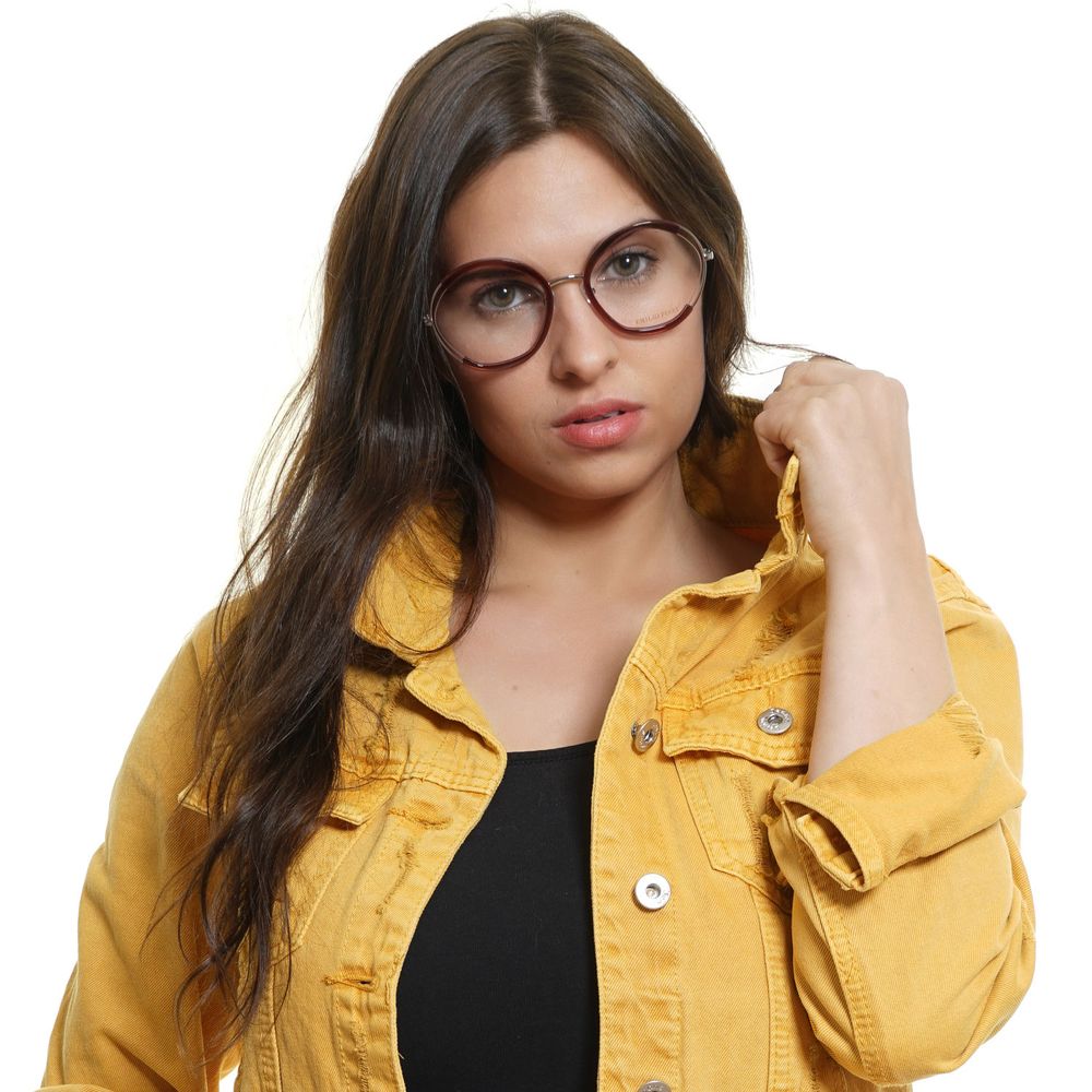 Emilio Pucci Red Women Optical Frame