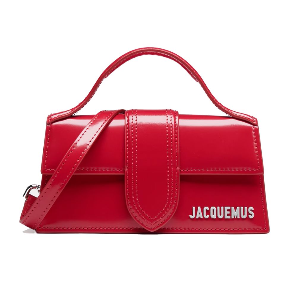 Jacquemus Leather Crossbody Red Bag
