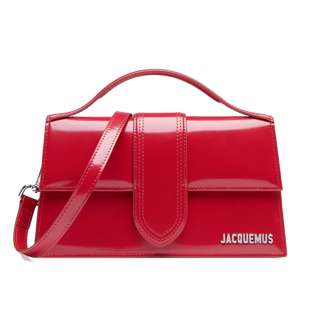 Jacquemus Leather Crossbody Red Bag