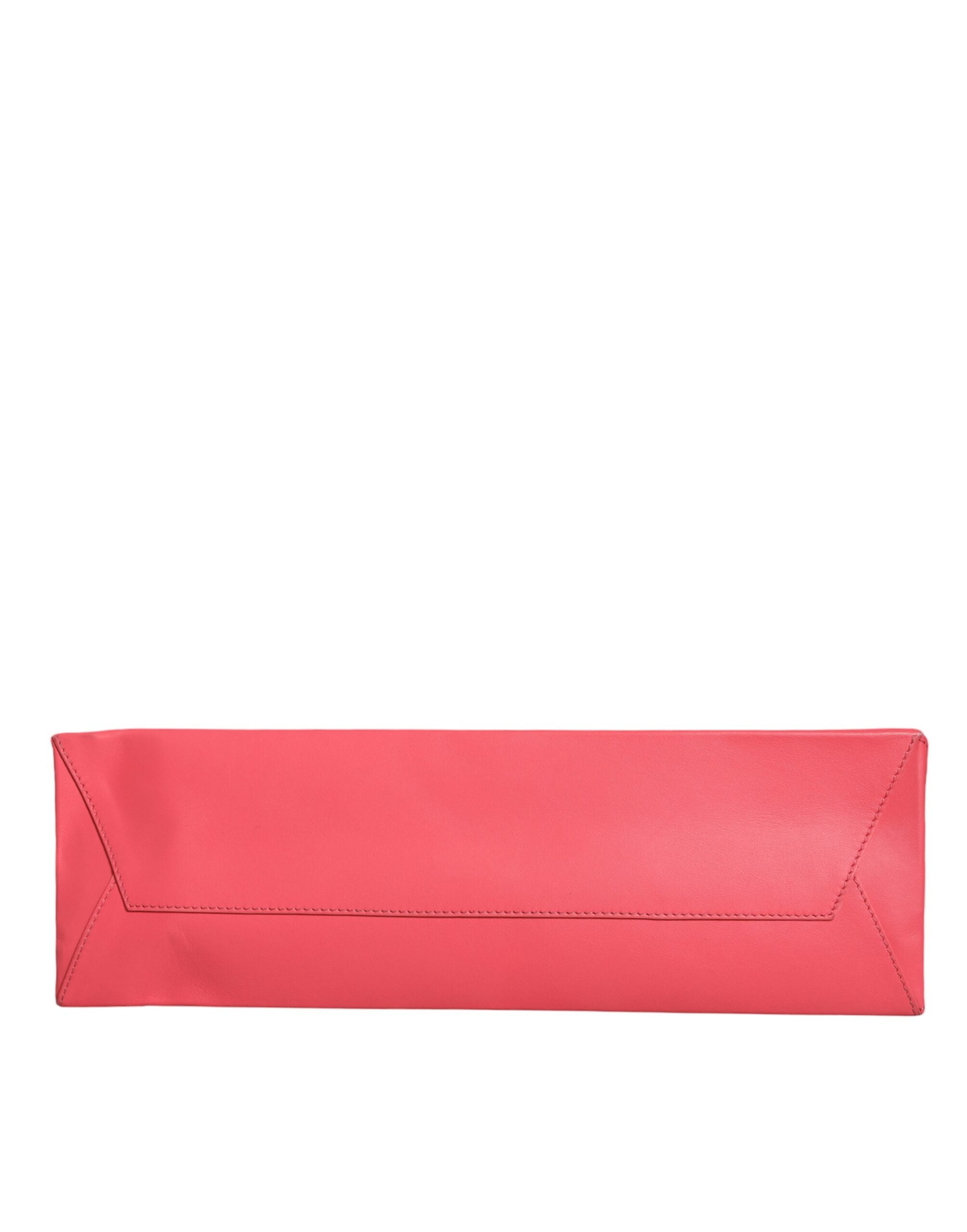 Alberta Ferretti Leather Weekend Wednesday Shopping Tote Pink Bag