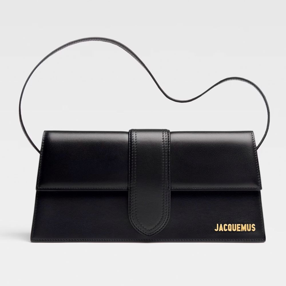Jacquemus Leather Black Handbag