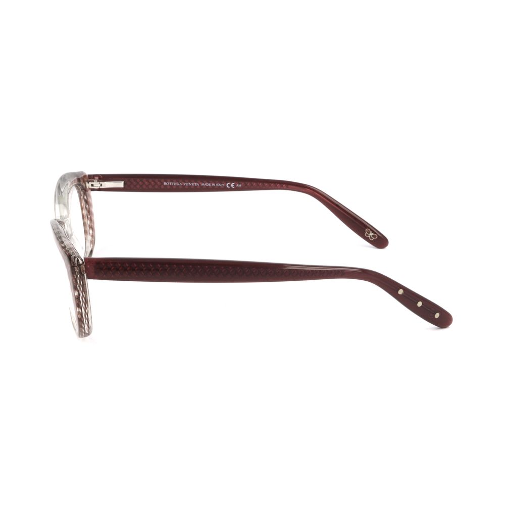 Bottega Veneta Acetate Burgundy Frame