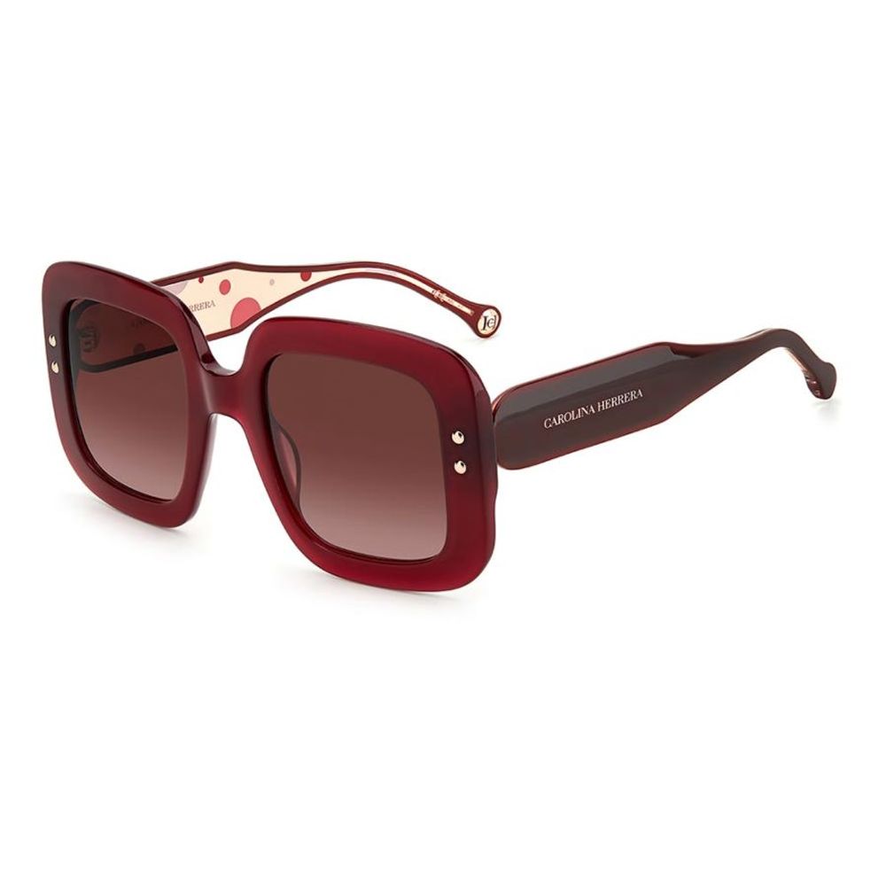 Carolina Herrera Resin Red Sunglasses
