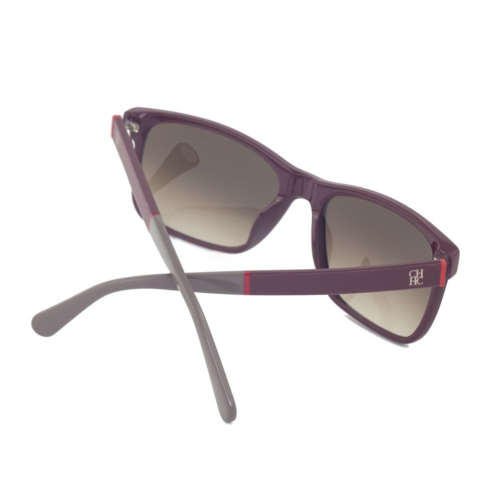 Carolina Herrera Acetate Purple Sunglasses