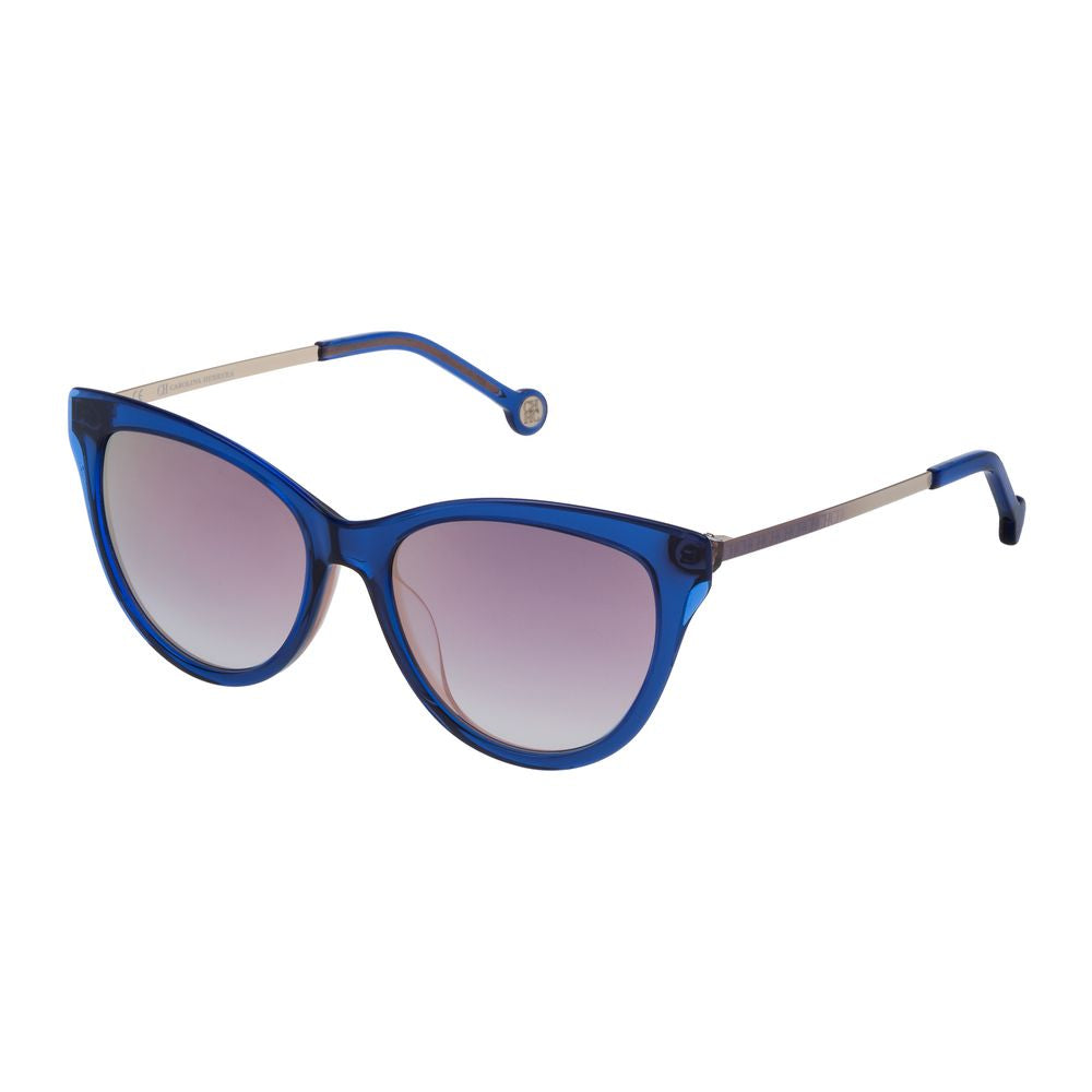 Carolina Herrera Acetate Blue Sunglasses