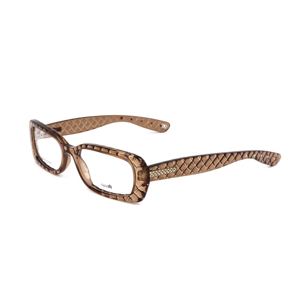 Bottega Veneta Plastic Brown Frame