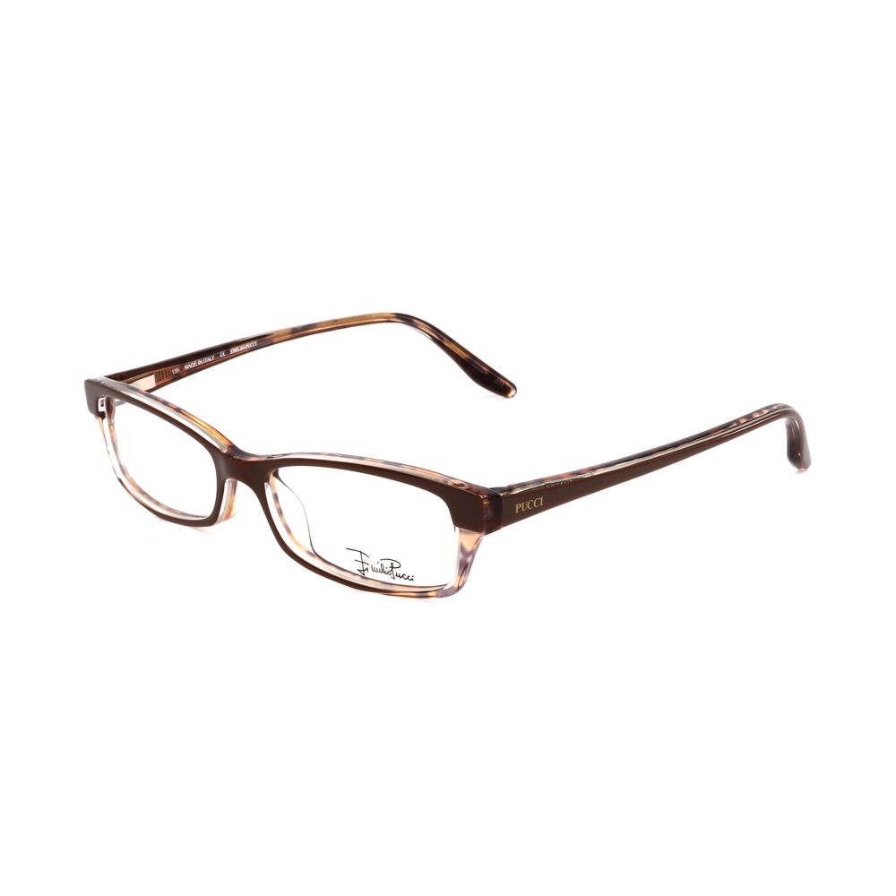 Emilio Pucci Plastic Brown Frame