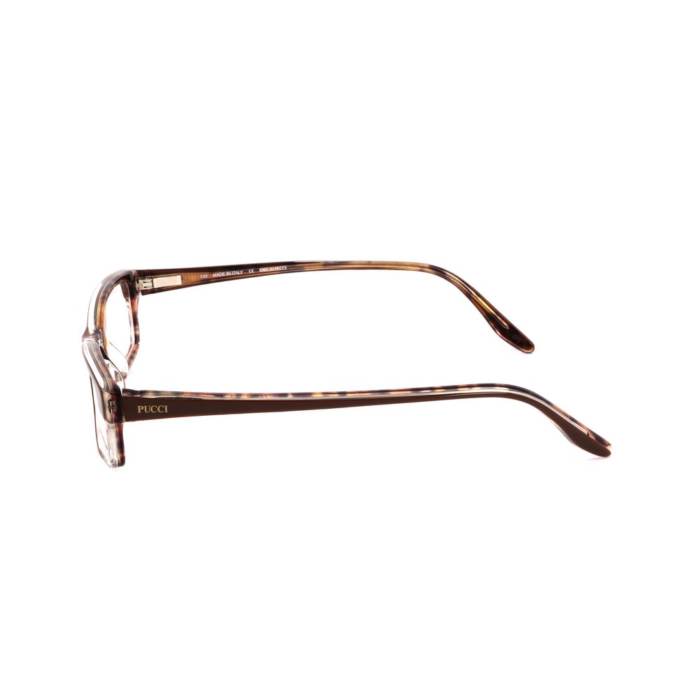 Emilio Pucci Plastic Brown Frame