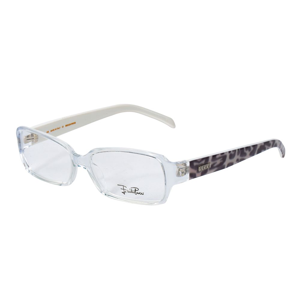Emilio Pucci Transparent Plastic Frame