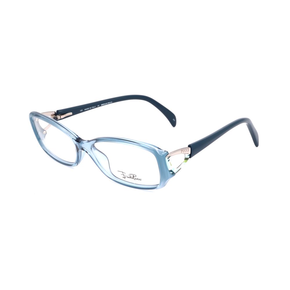 Emilio Pucci Plastic Blue Frame