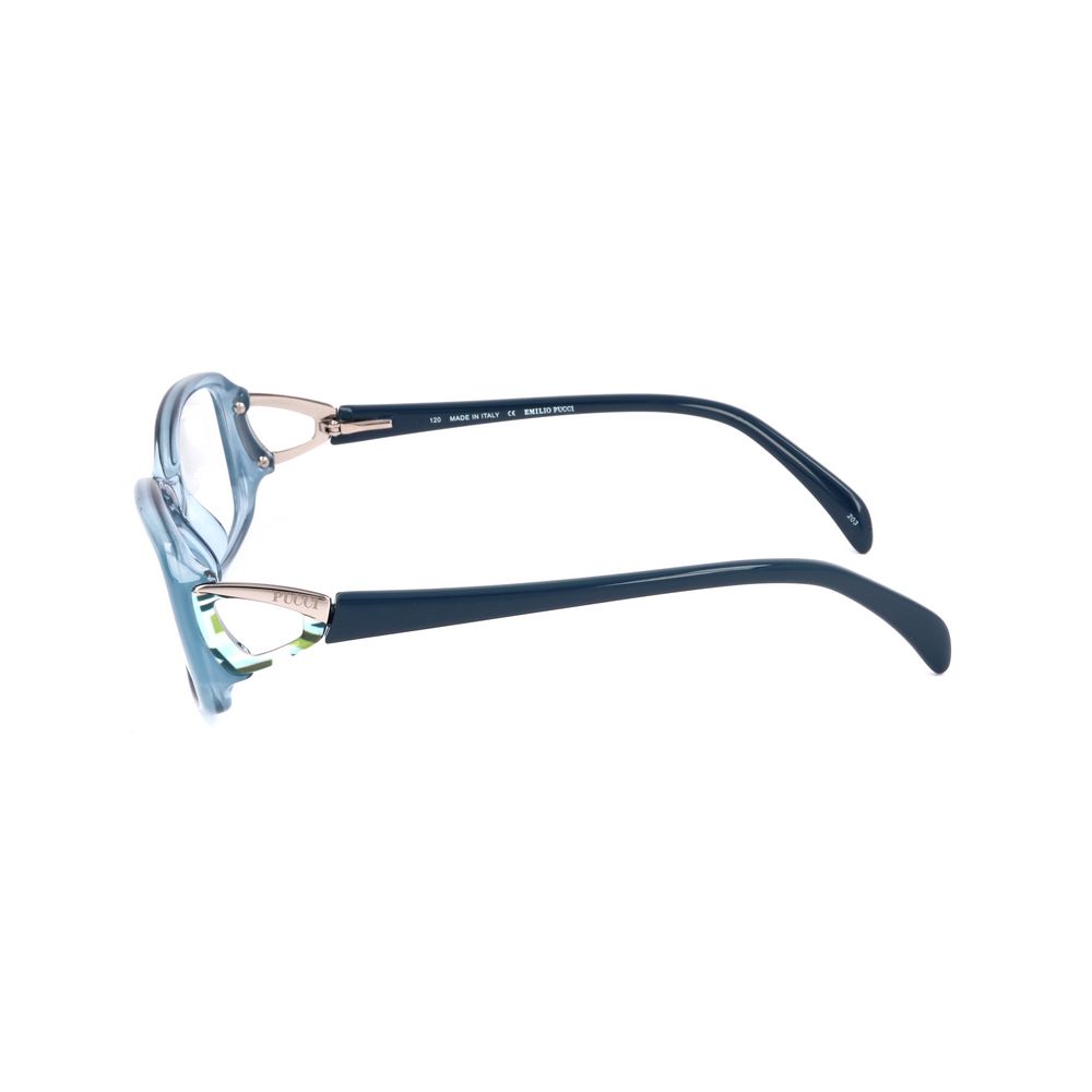 Emilio Pucci Plastic Blue Frame