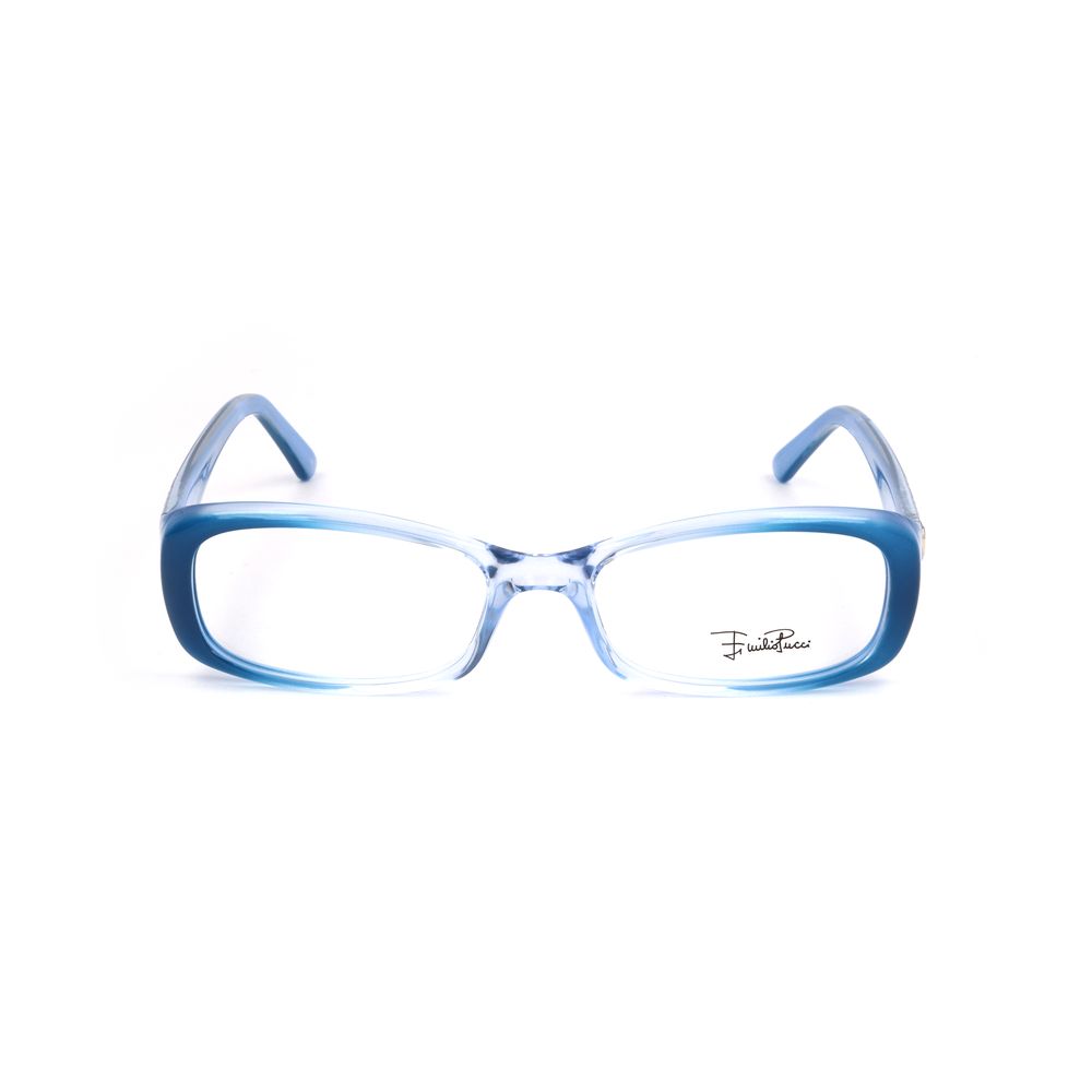 Emilio Pucci Plastic Blue Frame