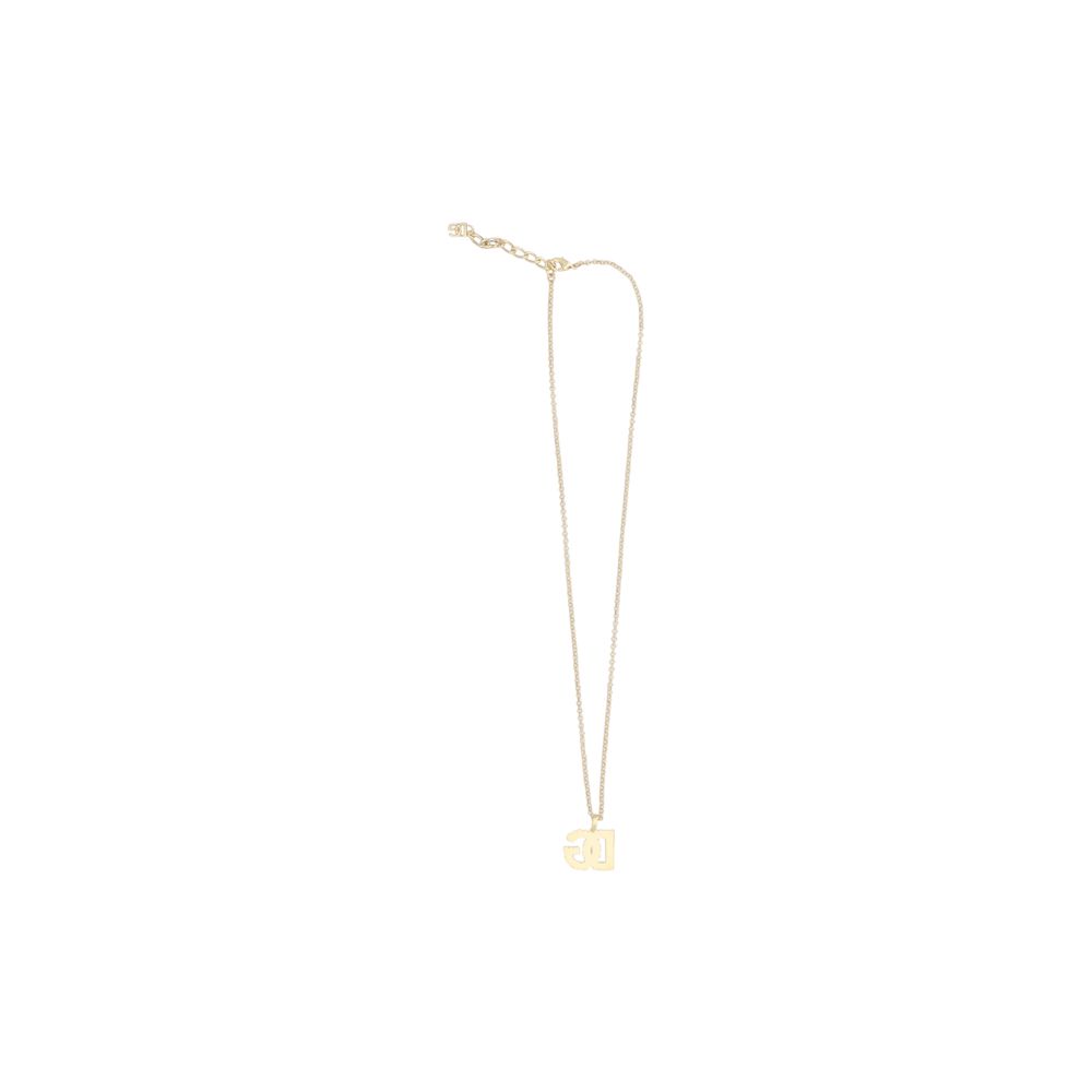 Dolce & Gabbana Rhinestone Logo Necklace