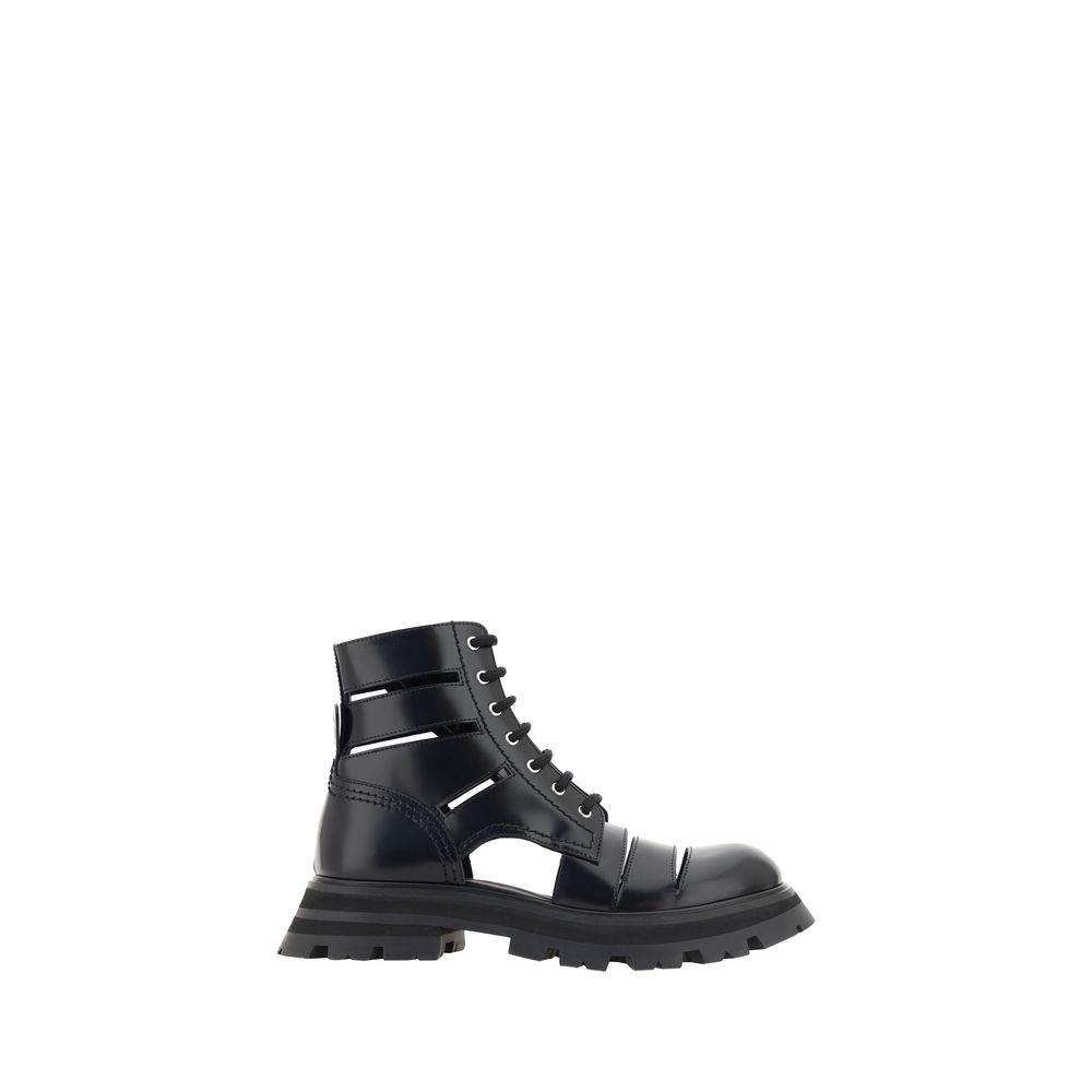 Alexander Mcqueen Wander Combat Boots