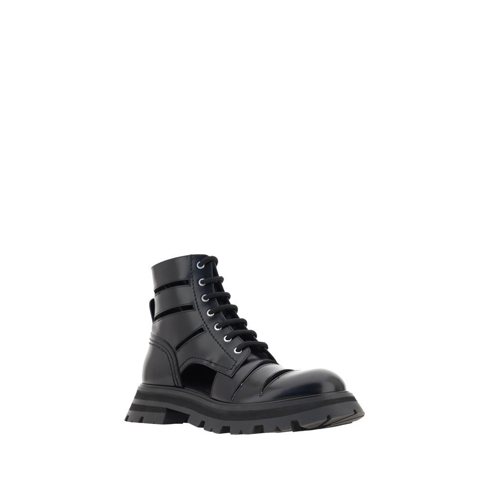 Alexander Mcqueen Wander Combat Boots