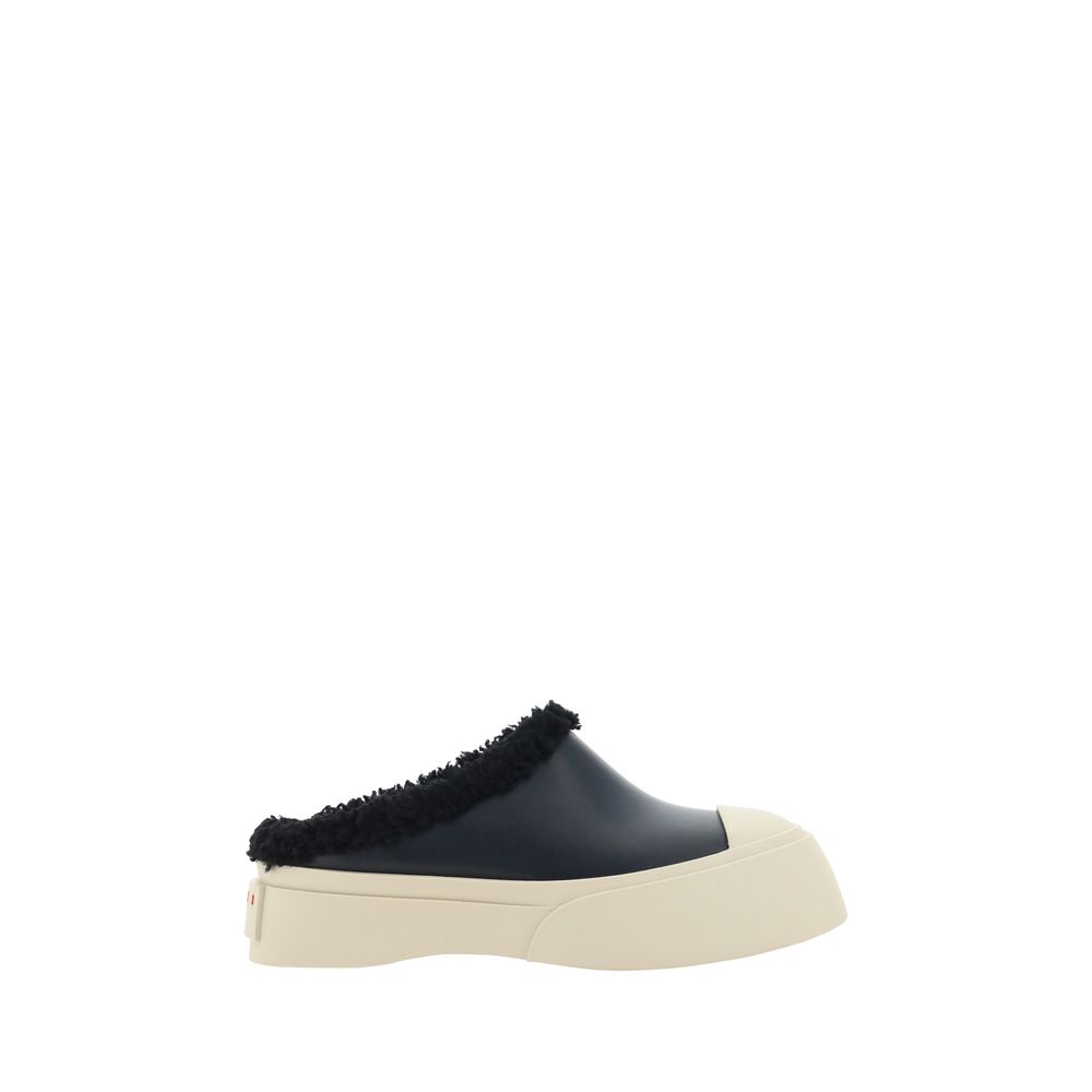 Marnie Leather Marni Mules