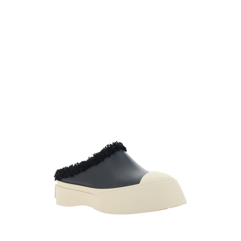 Marnie Leather Marni Mules