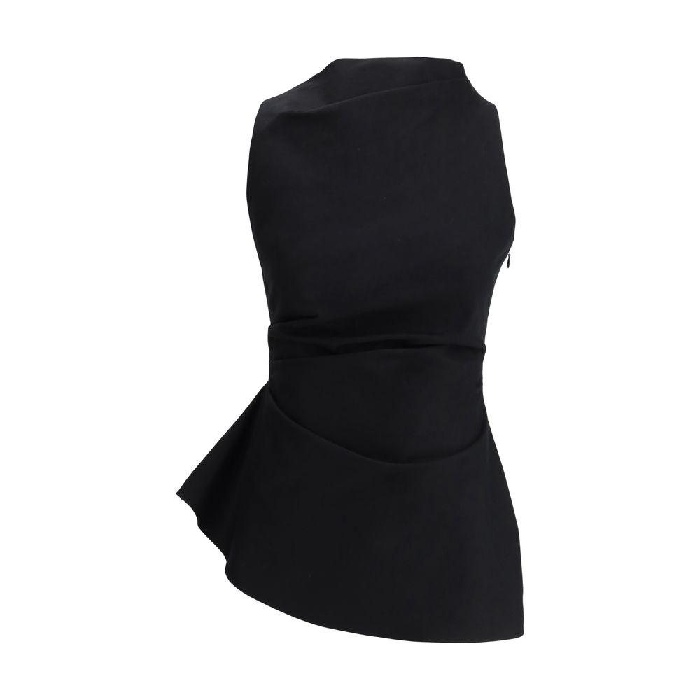 Alexander Mcqueen Asymmetrical Top