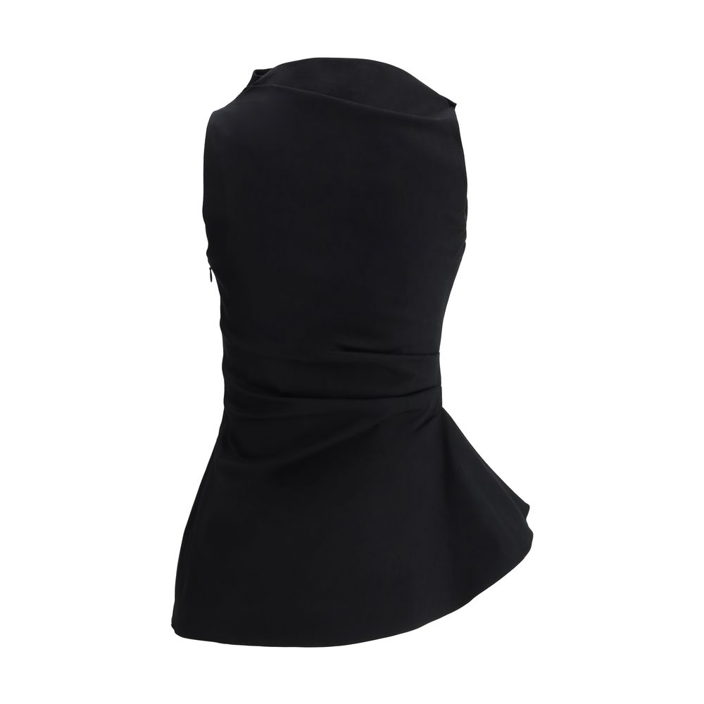Alexander Mcqueen Asymmetrical Top