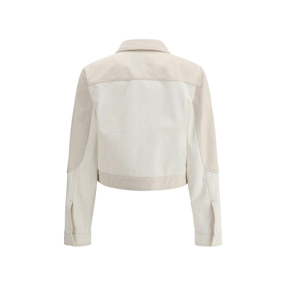 Fendi Denim Ff Print Gacket