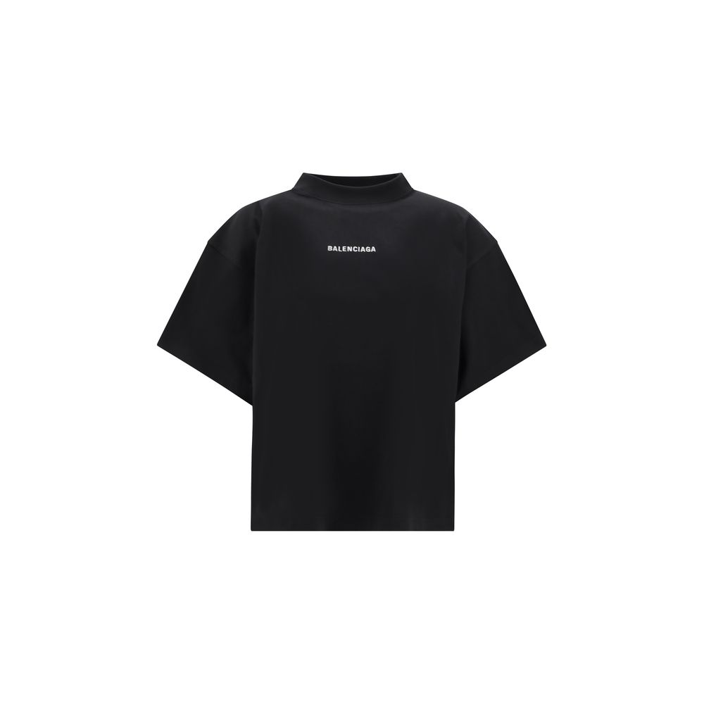 Balenciaga Logo White T-Shirt