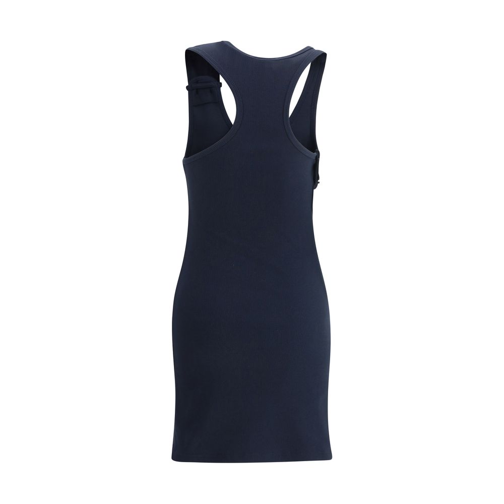Courrėges 90S Rib Midi Dress
