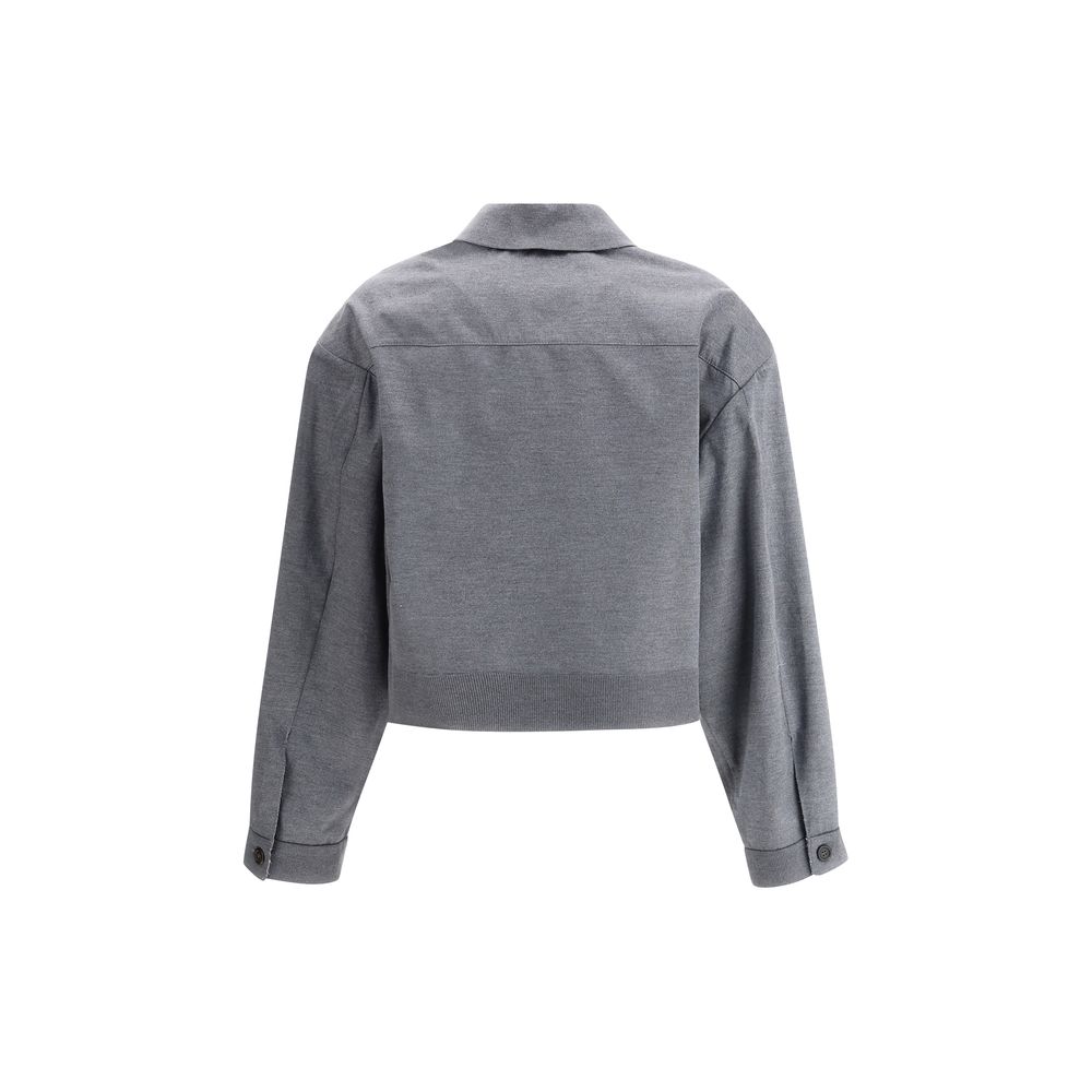 Miu Miu Mélange Zip Jacket