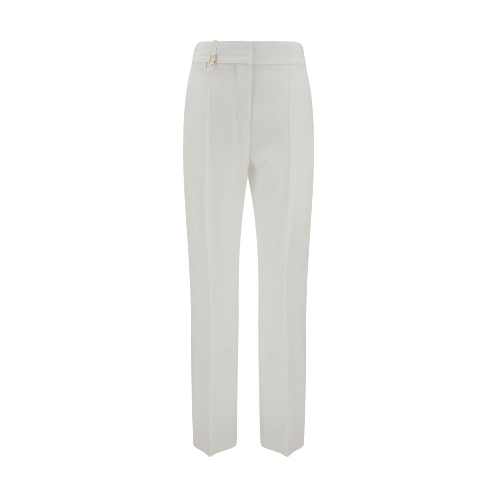 Jacquemus Le Pantalon Tibau Linen Pants
