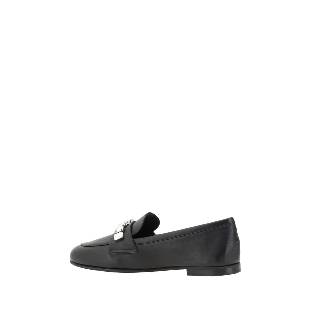 Casadei Loafers With Sparkling Embellishments