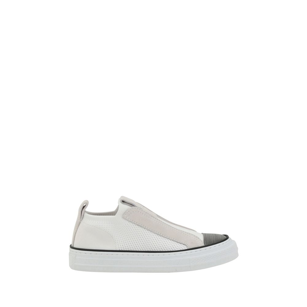 Brunello Cucinelli Sneakers With Iconic Embellishments