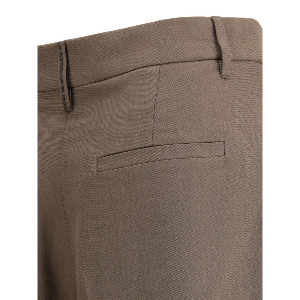 Brunello Cucinelli Wide Leg Pant