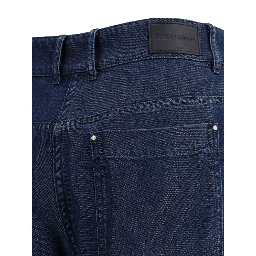 Giorgio Armani Wide Leg Jeans