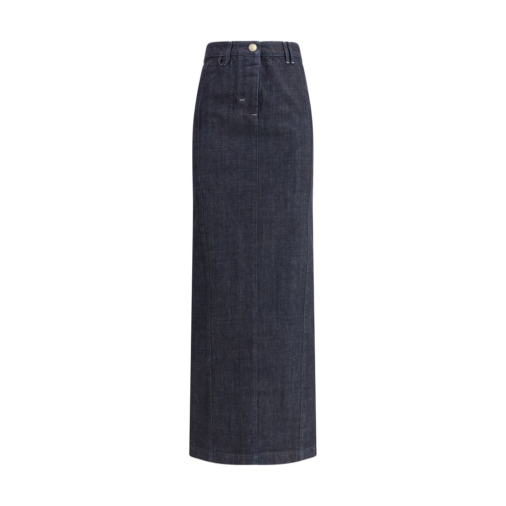 Jacquemus Denim Pencil Skirt La Jupe De Nîmes