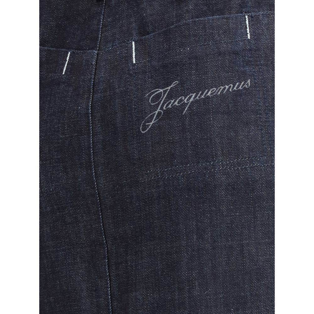 Jacquemus Denim Pencil Skirt La Jupe De Nîmes