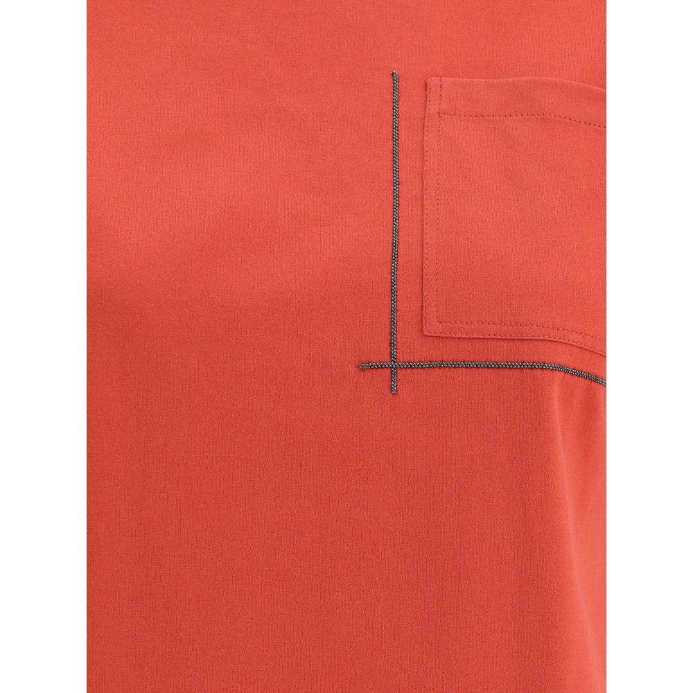 Brunello Cucinelli T-Shirt Whit Embellishments