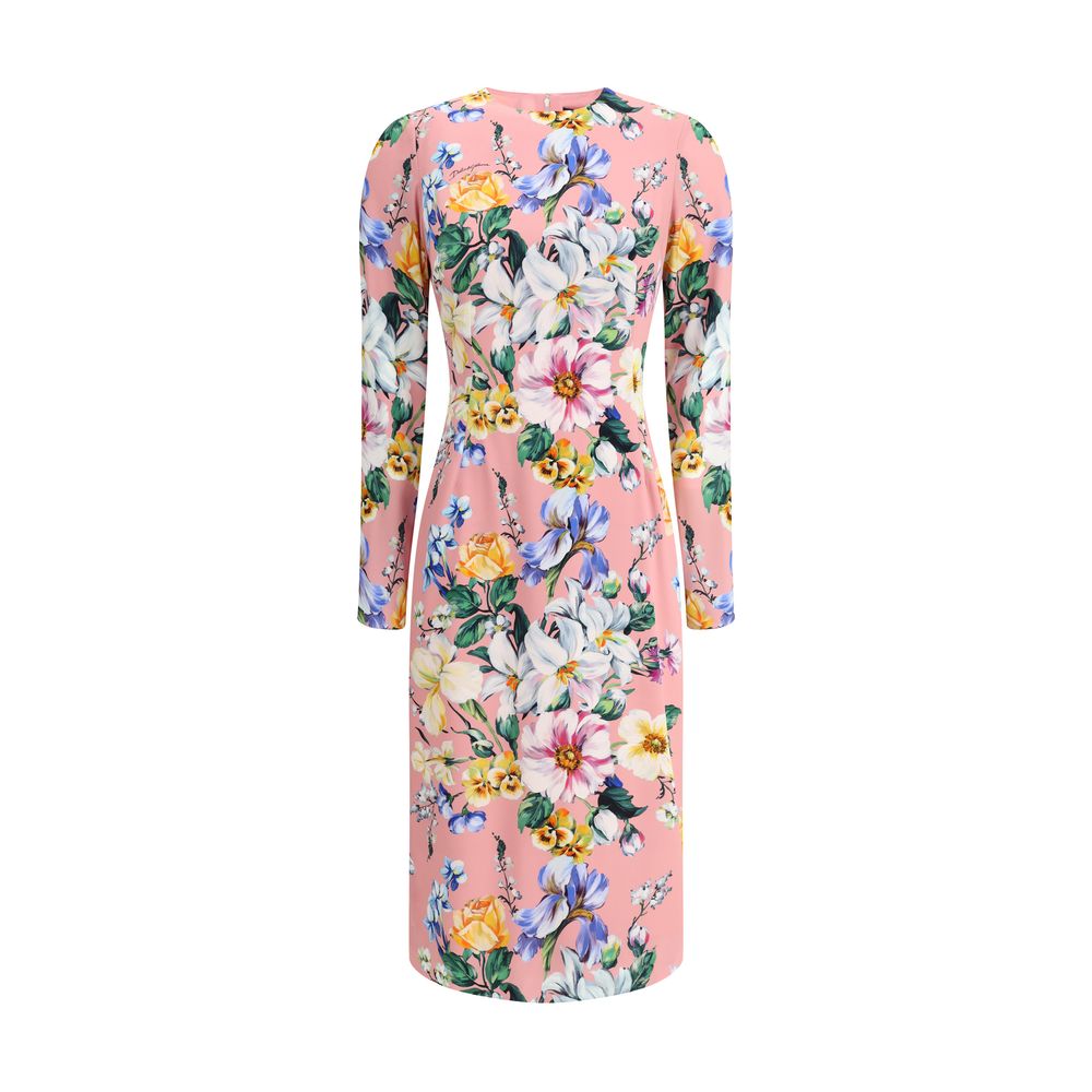 Dolce & Gabbana Floral Midi Dress