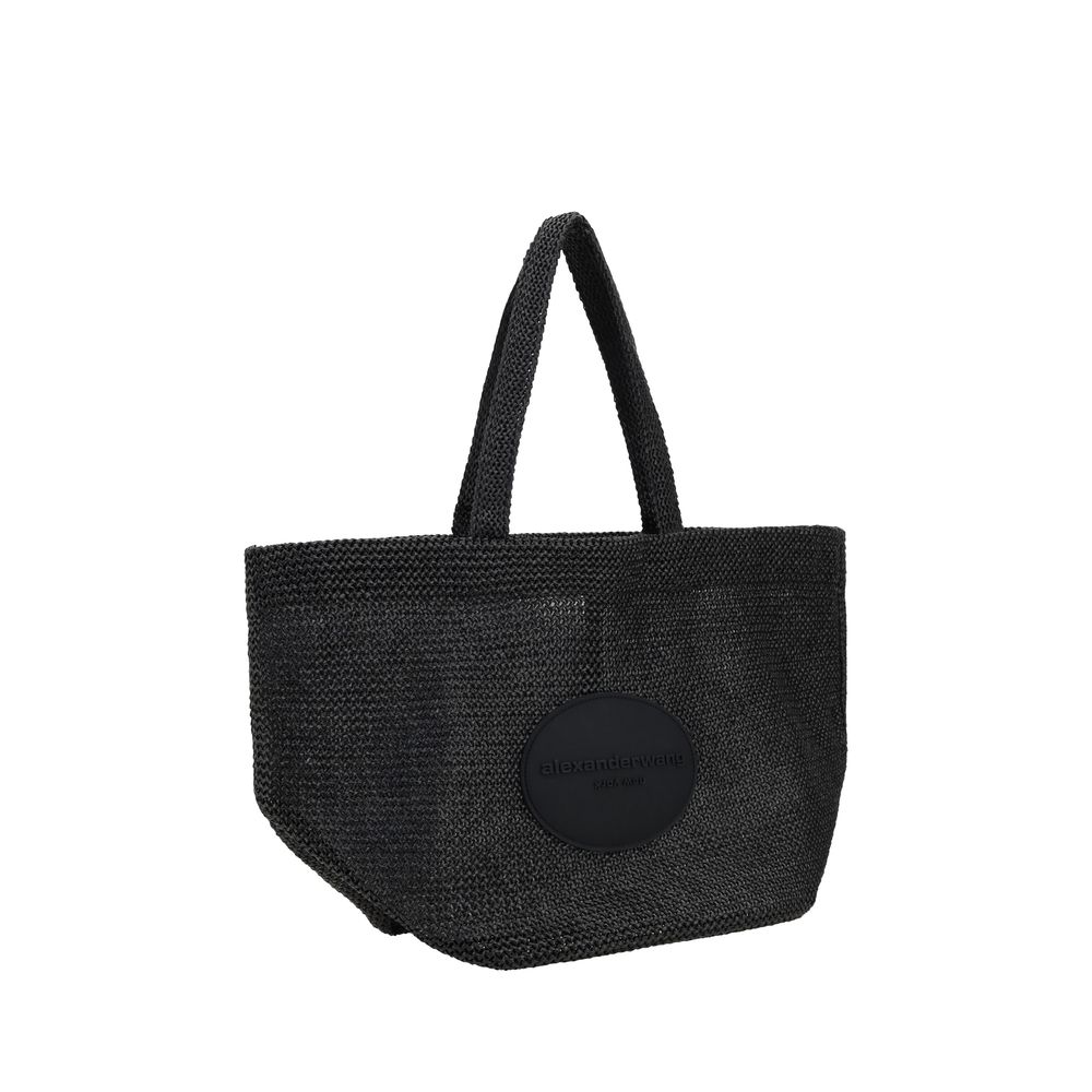 Alexander Wang Punch Raffia Shoulder Bag