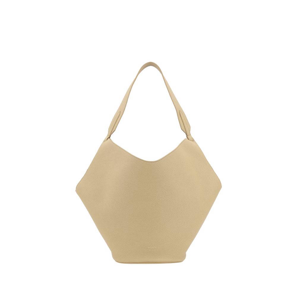 Khaite Leather Lotus Small Shoulder Bag